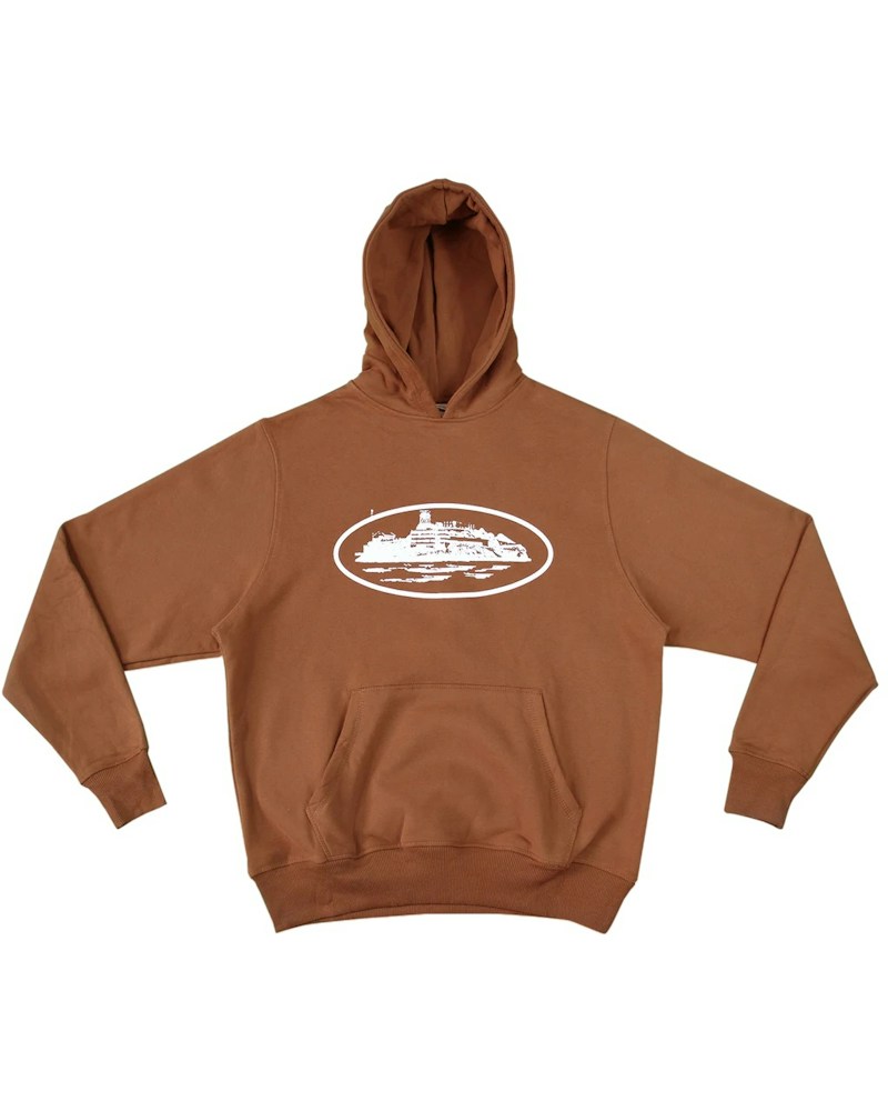 Corteiz Alcatraz Hoodie - Hazel