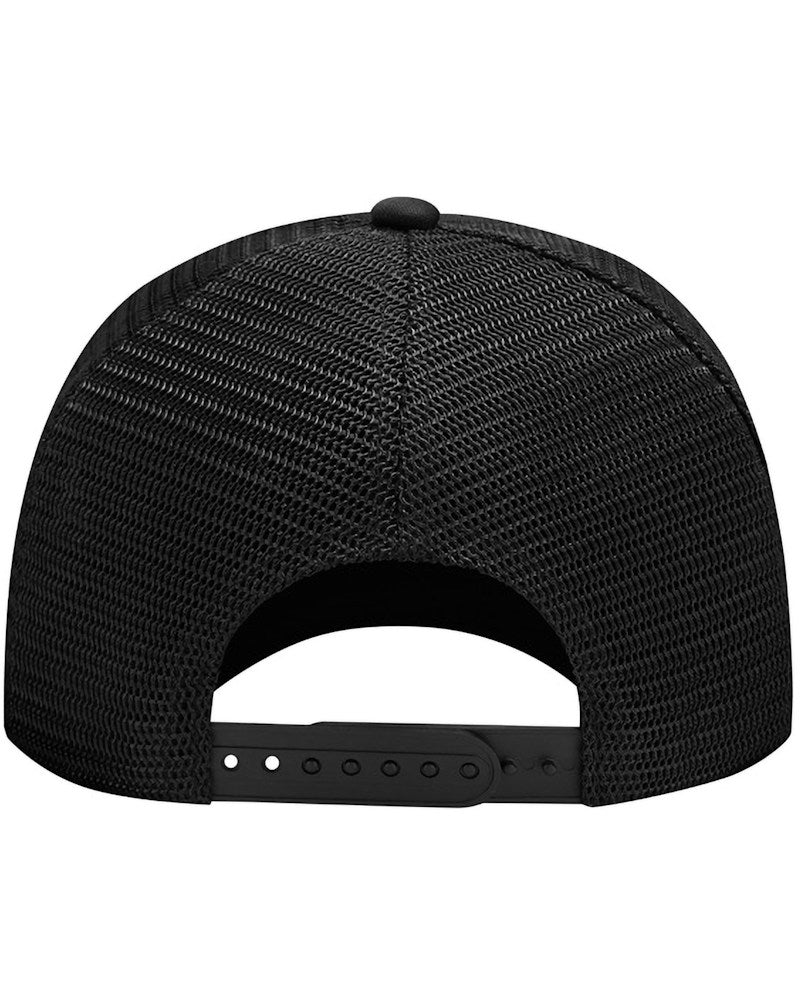 Corteiz Alcatraz Premium Trucker Hat - Black/Pink