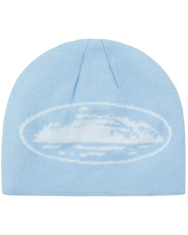 Corteiz Alcatraz Skully - Baby Blue