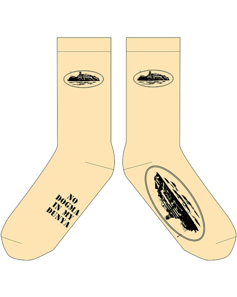 Corteiz Alcatraz Socks - Cream