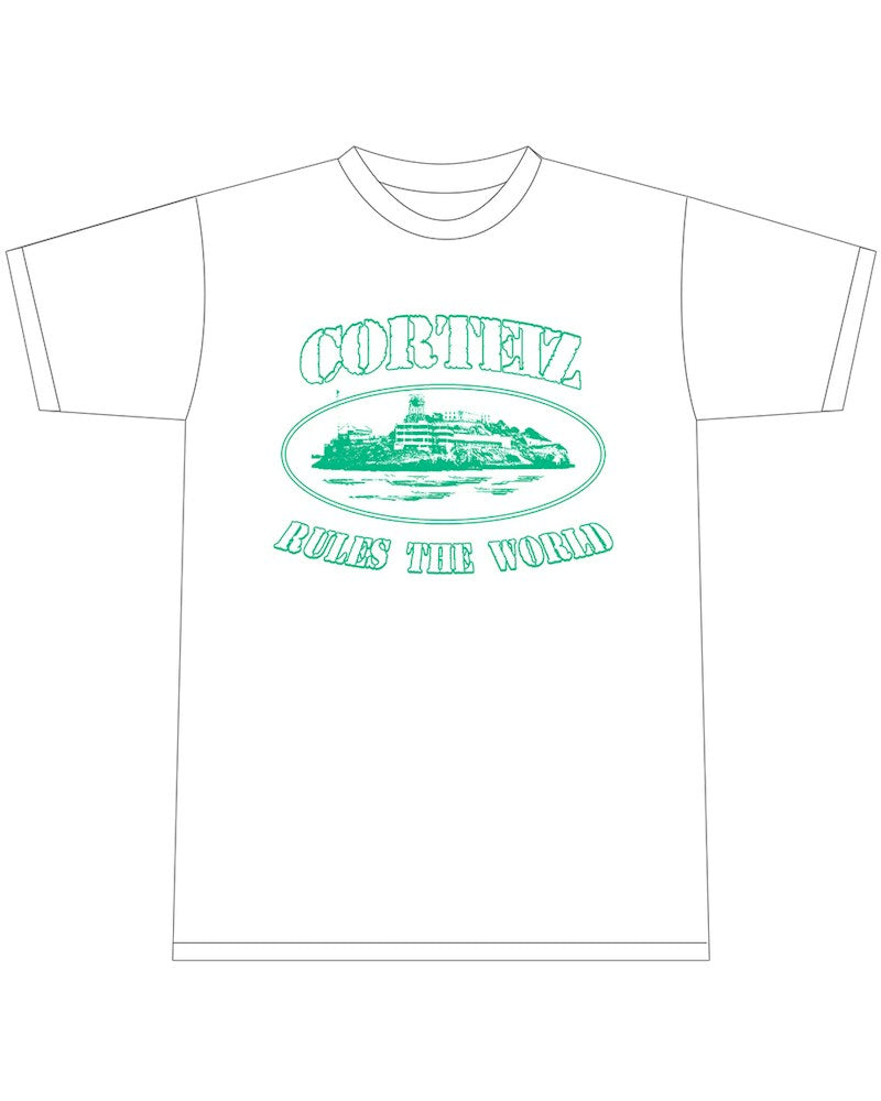 Corteiz Alcatraz T-shirt - White