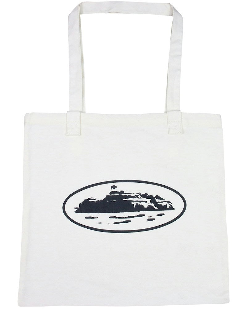 Corteiz Alcatraz Tote Bag - White