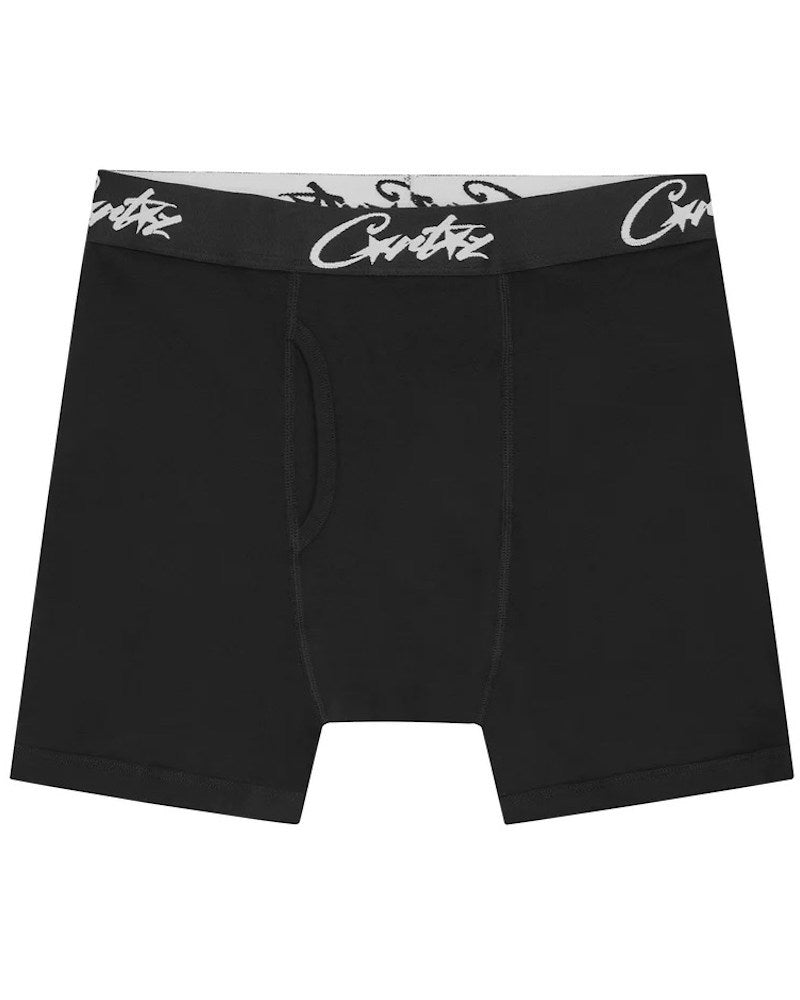 Corteiz Allstarz Boxers (3 Pack) - Black