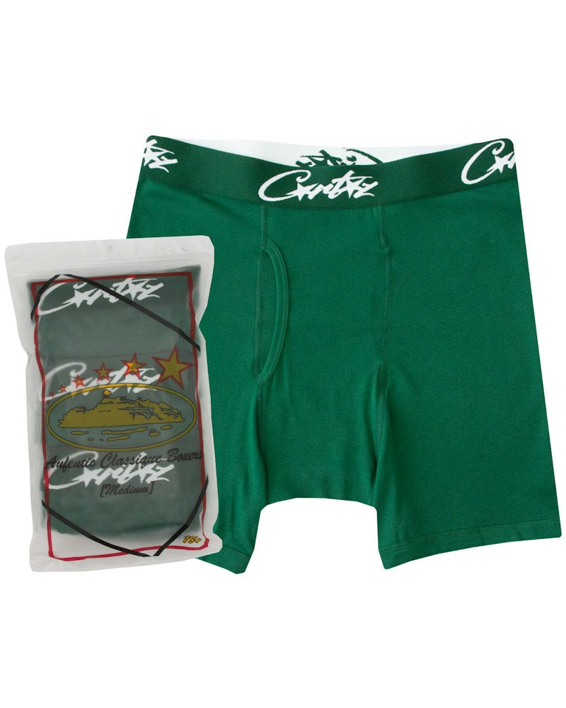 Corteiz Allstarz Boxers (3 Pack) - Green
