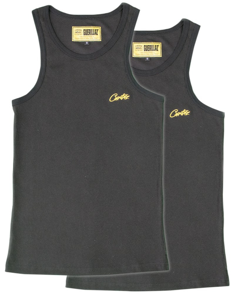 Corteiz Allstarz Essential Vest (2 Pack) - Black