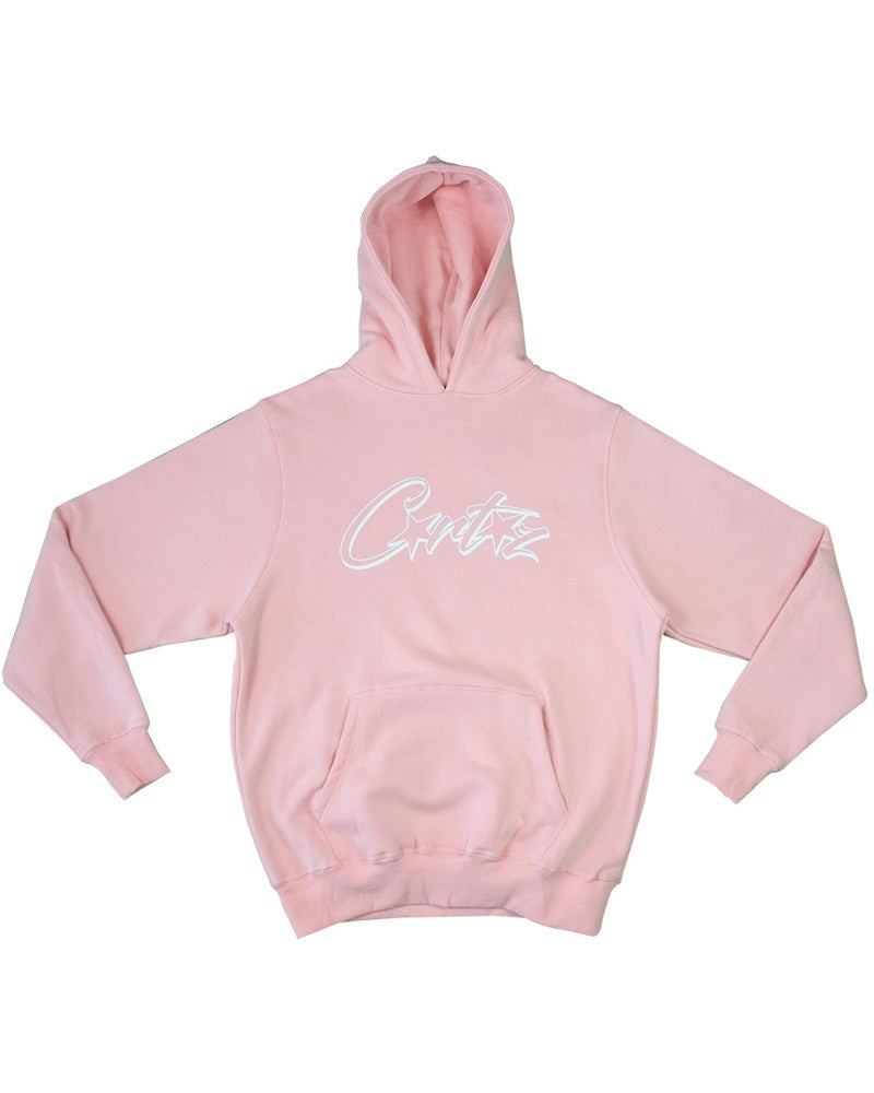 Corteiz Allstarz Hoodie - Pink