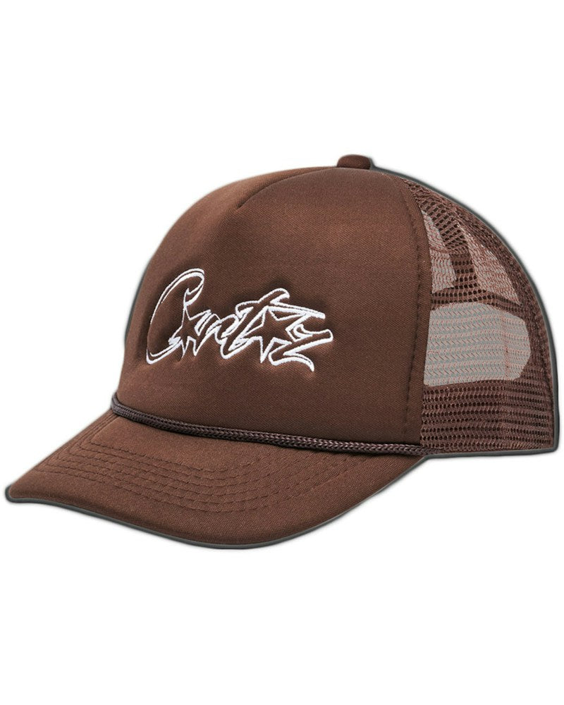 Corteiz Allstarz Trucker - Brown
