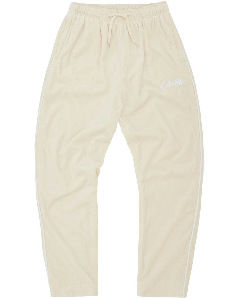 Corteiz Allstarz VVS Velour Bottoms - Vanilla