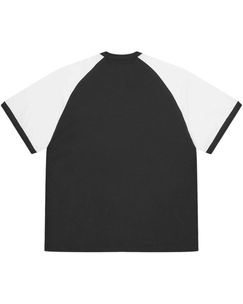 Corteiz Americana Raglan Top - Black