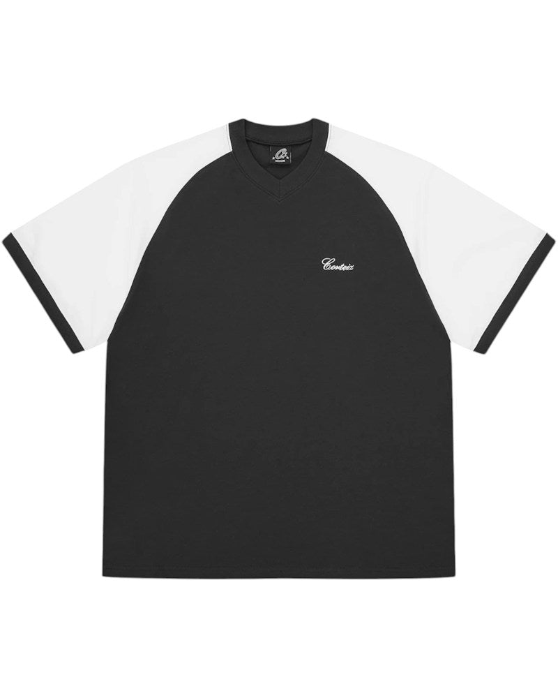 Corteiz Americana Raglan Top - Black