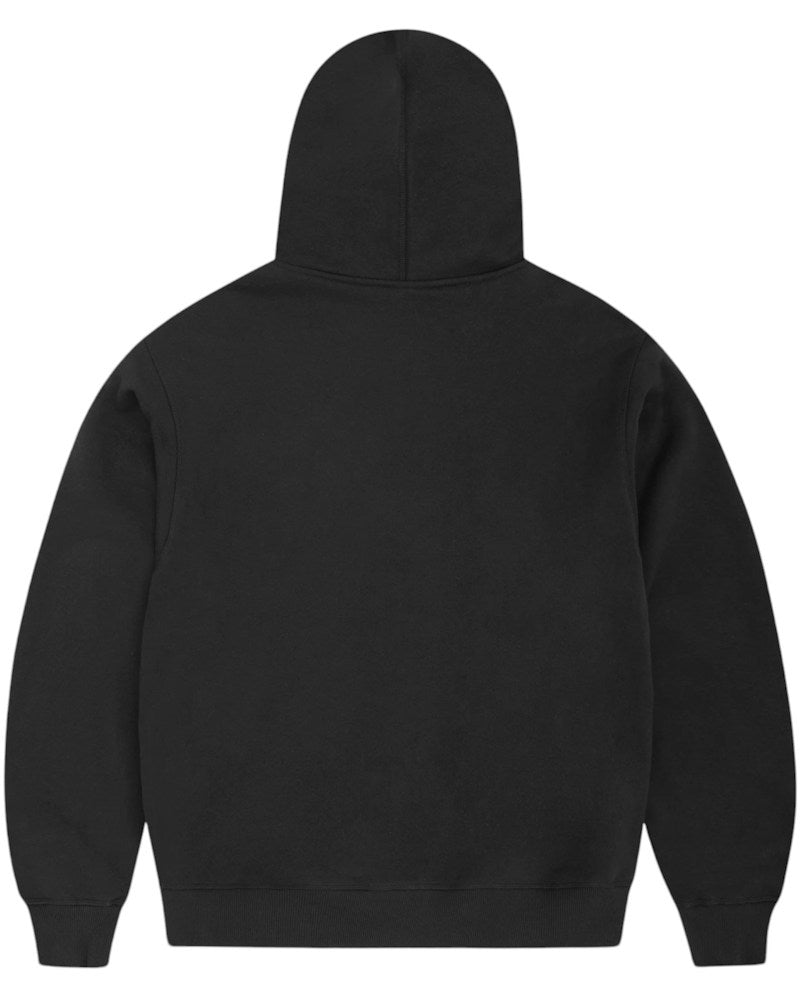 Corteiz Arch Shield Zip Hoodie - Black