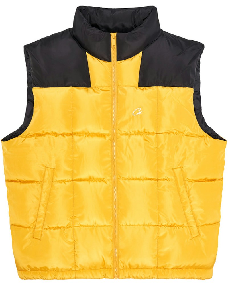 Corteiz Bolo Bodywarma Vest - Yellow