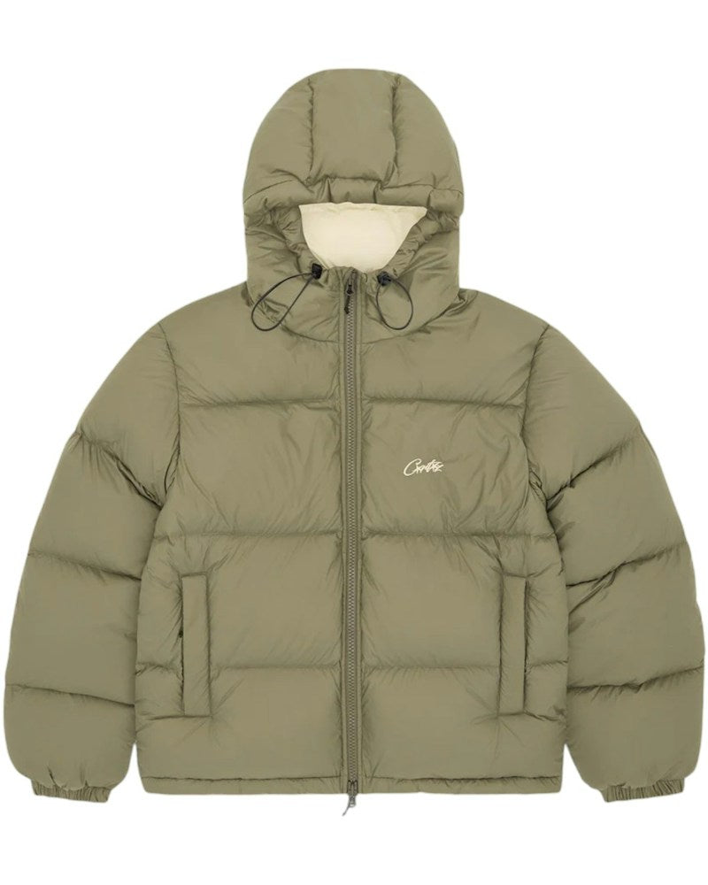 Corteiz Bolo Down Jacket - Olive