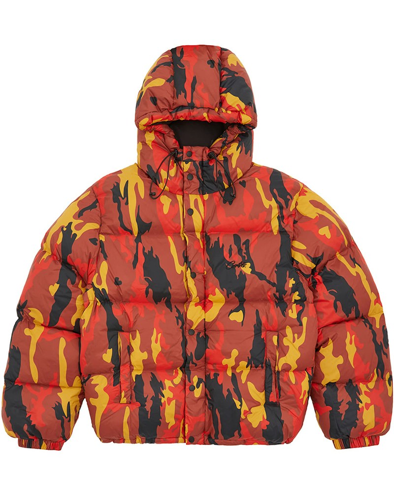 Corteiz Bolo V2 Jacket - Blood Orange