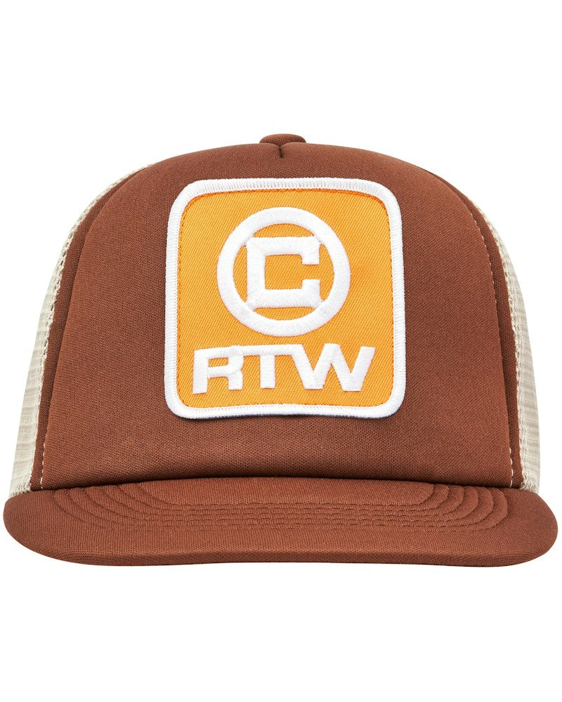 Corteiz Box Trucker Hat - Brown