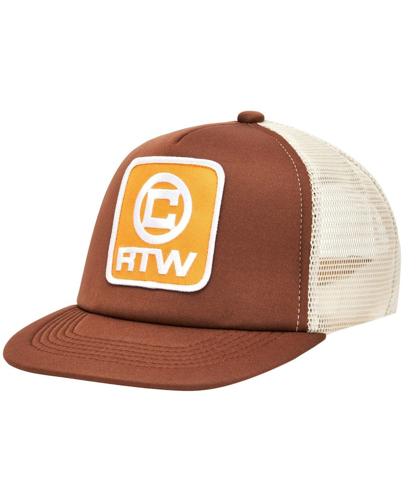 Corteiz Box Trucker Hat - Brown
