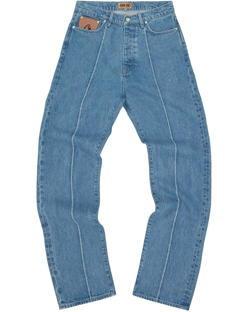 Corteiz C-Star Denim Jeans - Blue