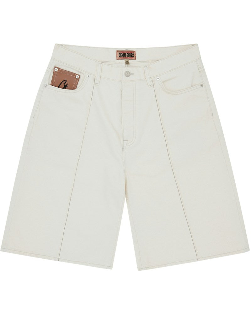 Corteiz C-Star Denim Jorts - Natural