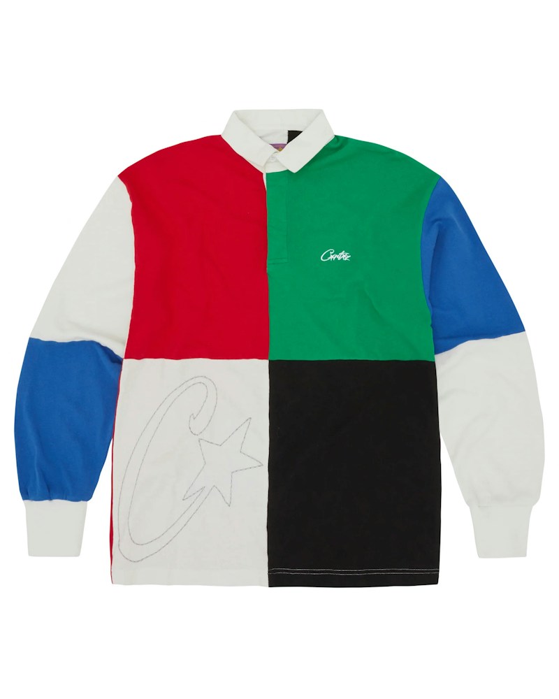 Corteiz C-Star Rugby Shirt - Multi
