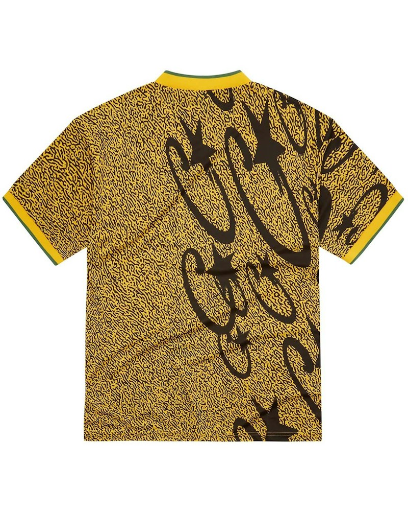 Corteiz Carni Stellations Football Jersey - Yellow