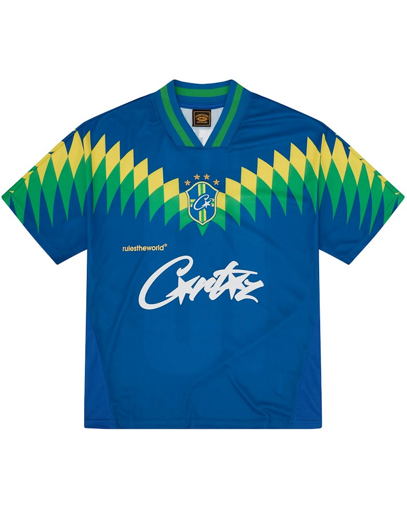Corteiz Club America Brasil Jersey - Blue