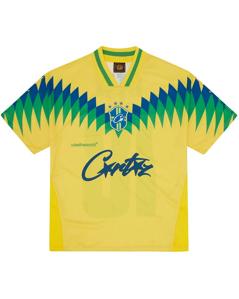 Corteiz Club America Brasil Jersey - Yellow