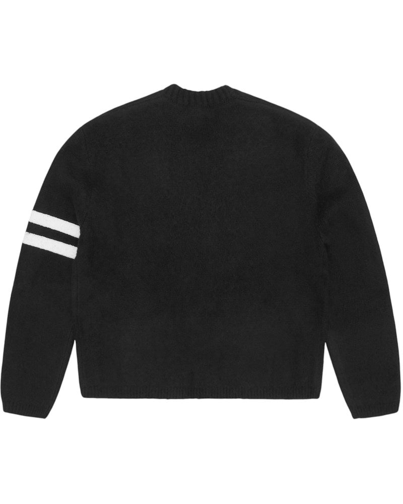 Corteiz College Cardigan - Black
