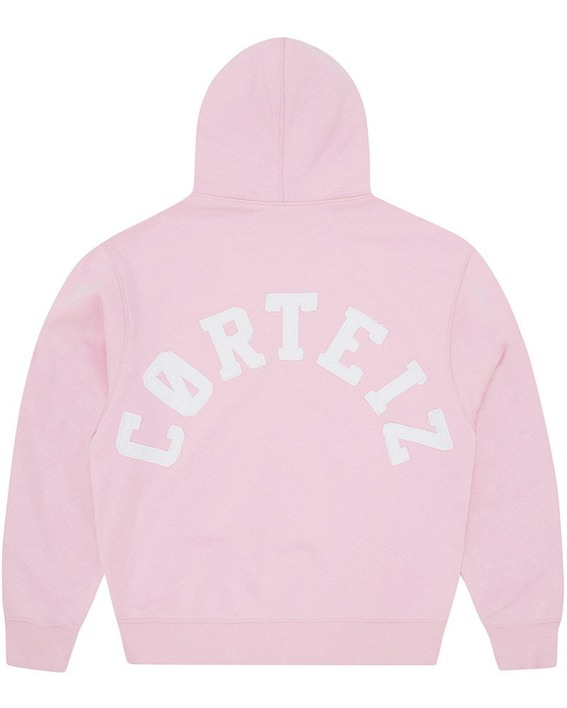 Corteiz Colly Arch Zip Hoodie - Pink