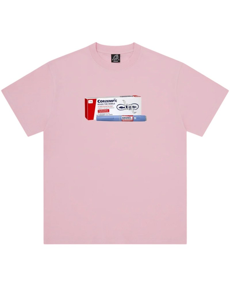 Corteiz Corzempic Tee - Pink