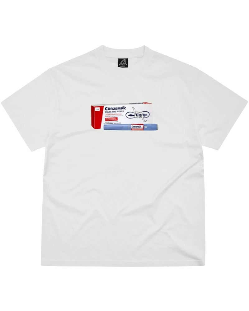 Corteiz Corzempic Tee - White