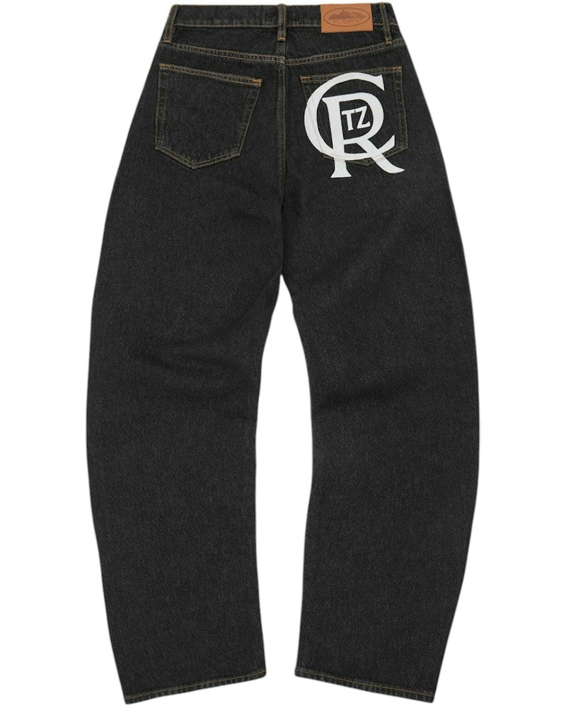 Corteiz Crest Chainstitch Baggy Jeans