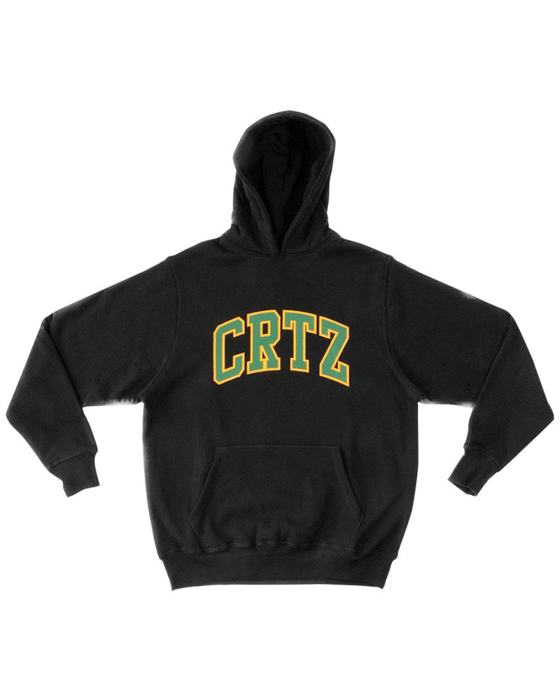 Corteiz Crtz Dropout Hoodie - Black/Green