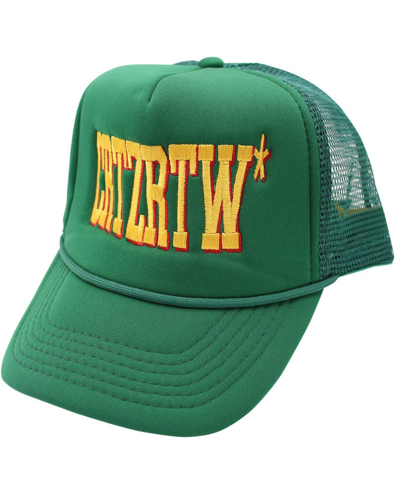 Corteiz Cultfiction Trucker Hat - Green