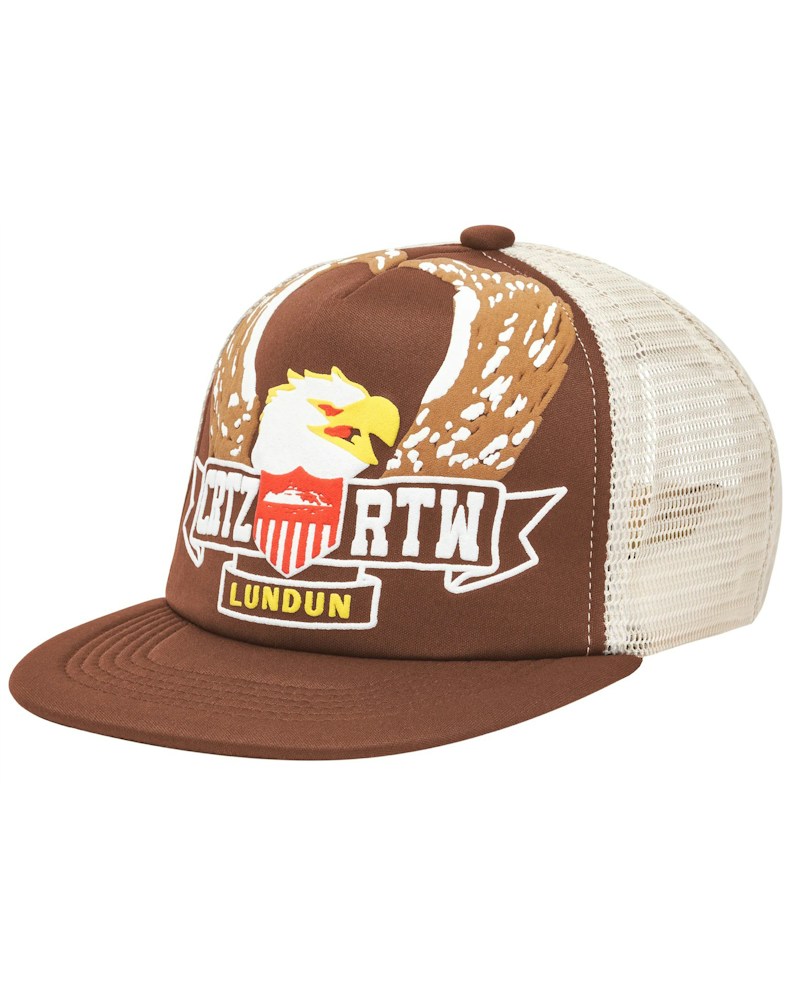 Corteiz Dipset Trucker Hat - Brown