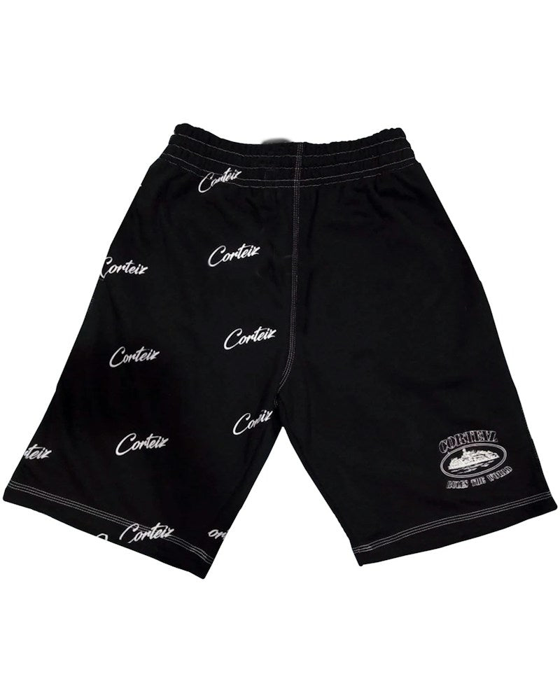 Corteiz Division '20 Shorts - Black