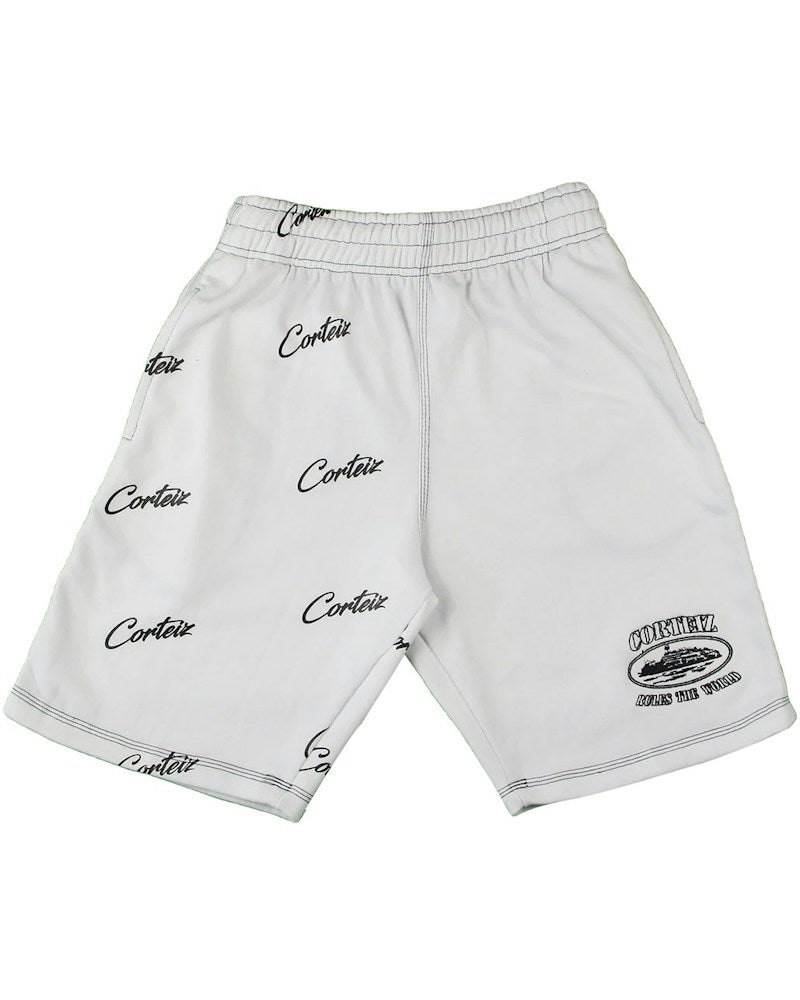 Corteiz Division '20 Shorts - White