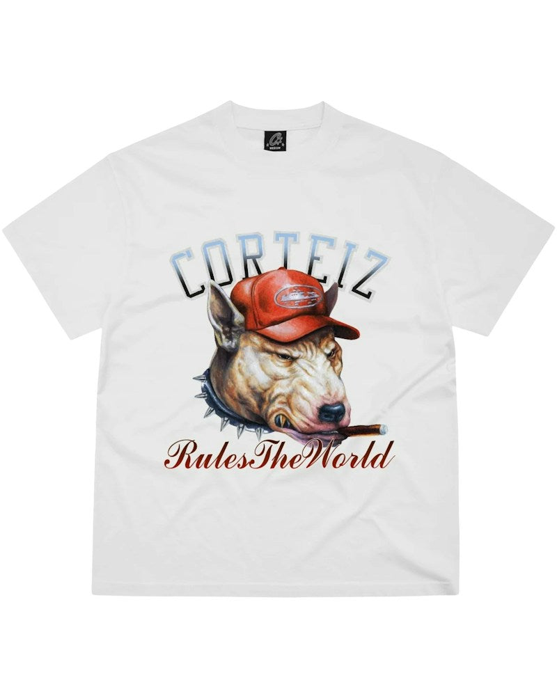 Corteiz Dog Pound Tee - White