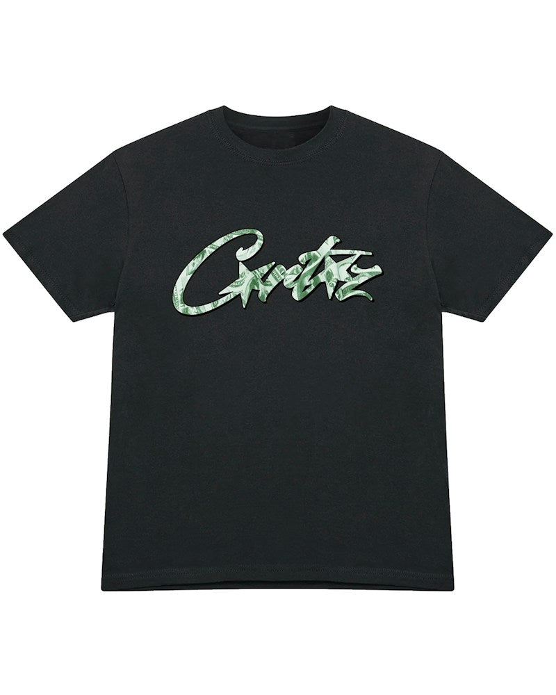 Corteiz Dollar Tee - Black