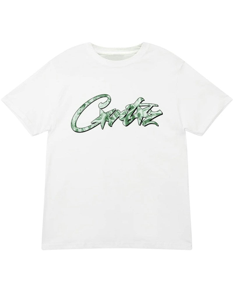 Corteiz Dollar Tee - White