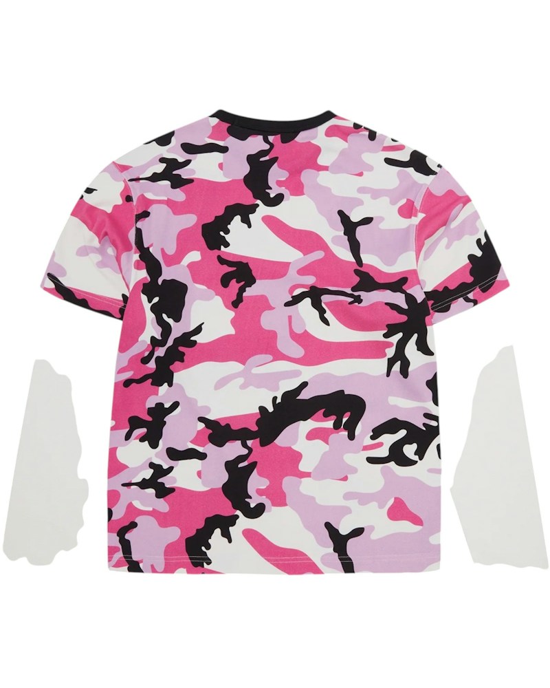 Corteiz Eagle Camo Thermal L/S Top - Pink