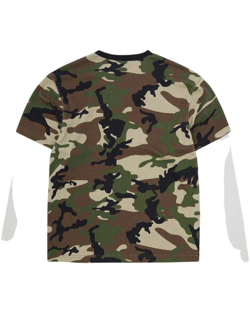 Corteiz Eagle Camo Thermal L/S Top - Woodland