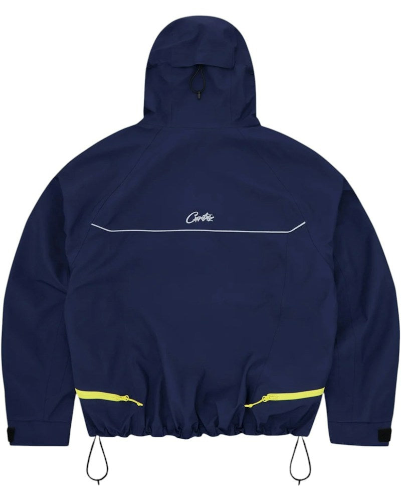 Corteiz Elitework Apex Shell Jacket - Navy