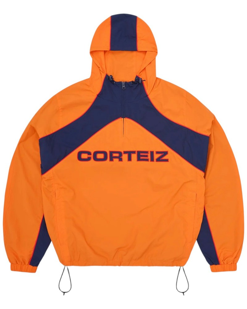 Corteiz Formation Windbreaker Jacket - Orange