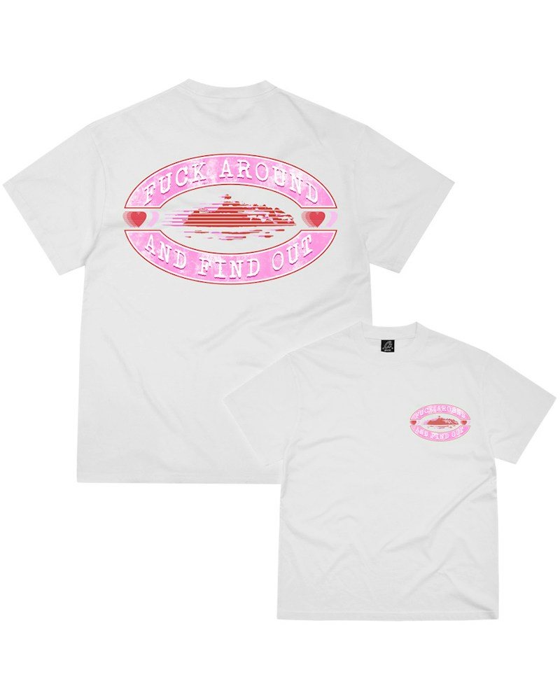 Corteiz Fuck Around Tee - Pink