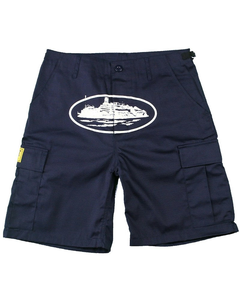 Corteiz Guerillaz 21' Shorts - Navy