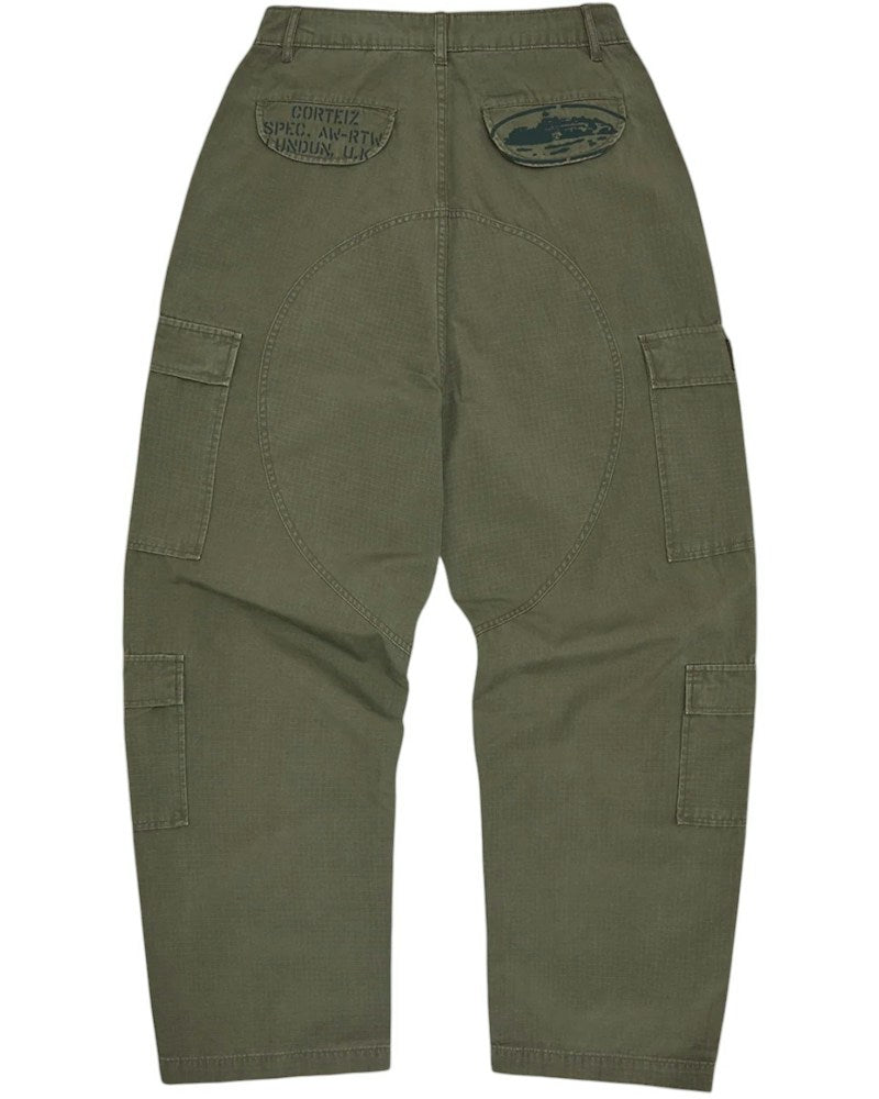 Corteiz Guerillaz Cargo Pant - Olive