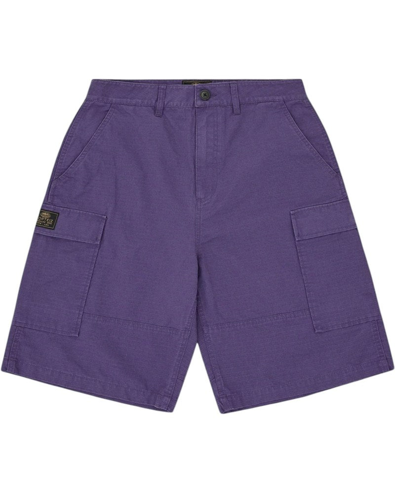 Corteiz Guerillaz Cargo Short - Purple