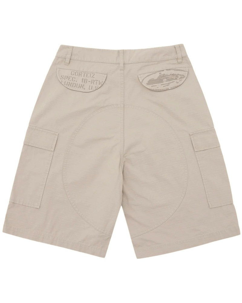 Corteiz Guerillaz Cargo Short - Stone