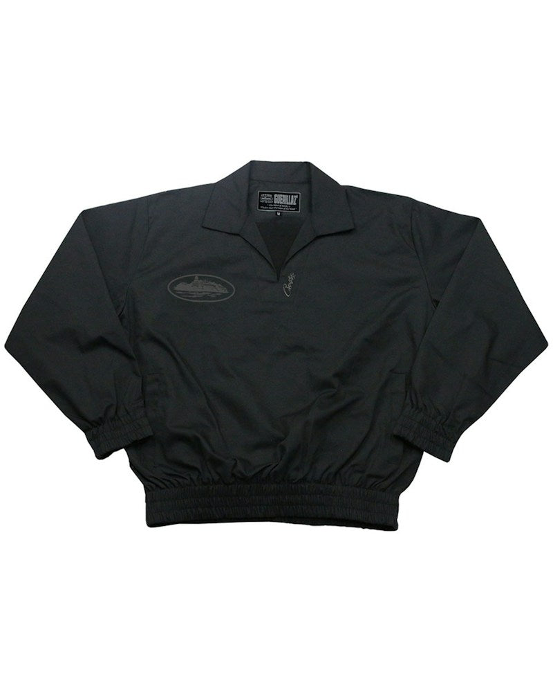 Corteiz Guerillaz Drill Top - Triple Black