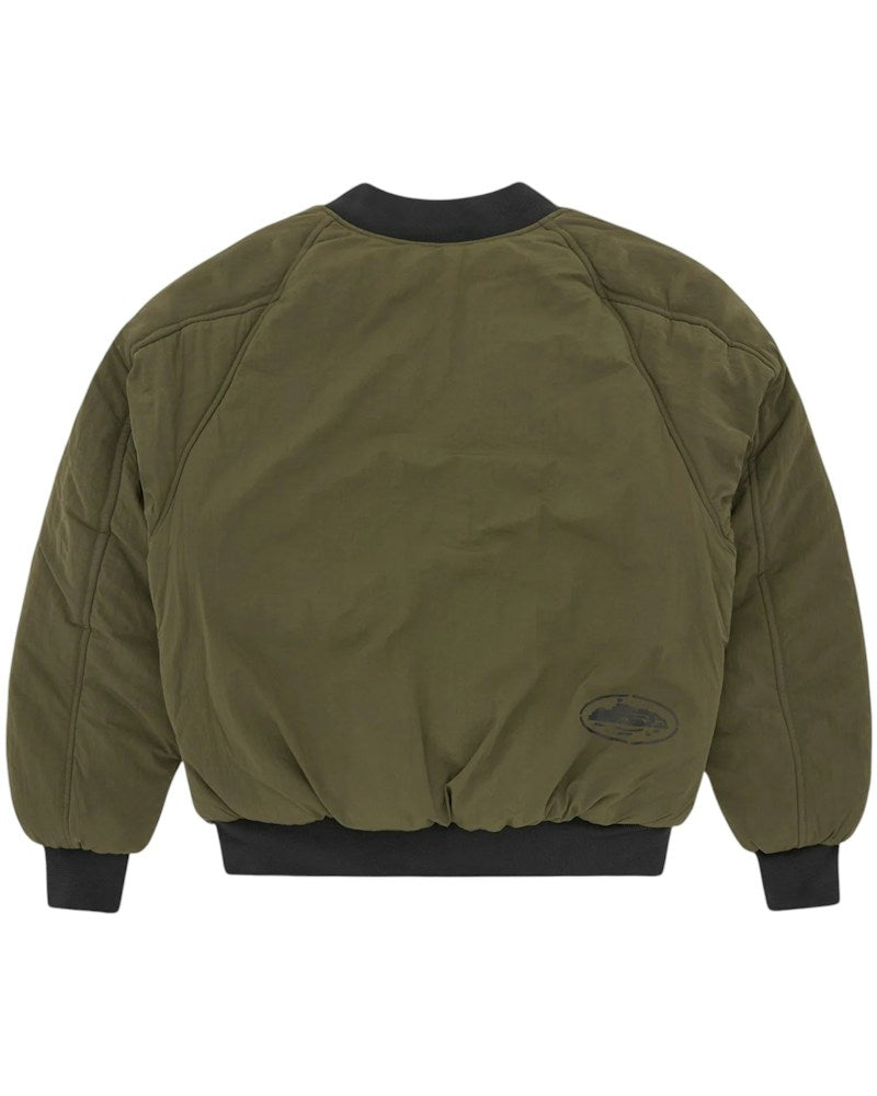 Corteiz Guerillaz Heavy Duty Bomber - Olive